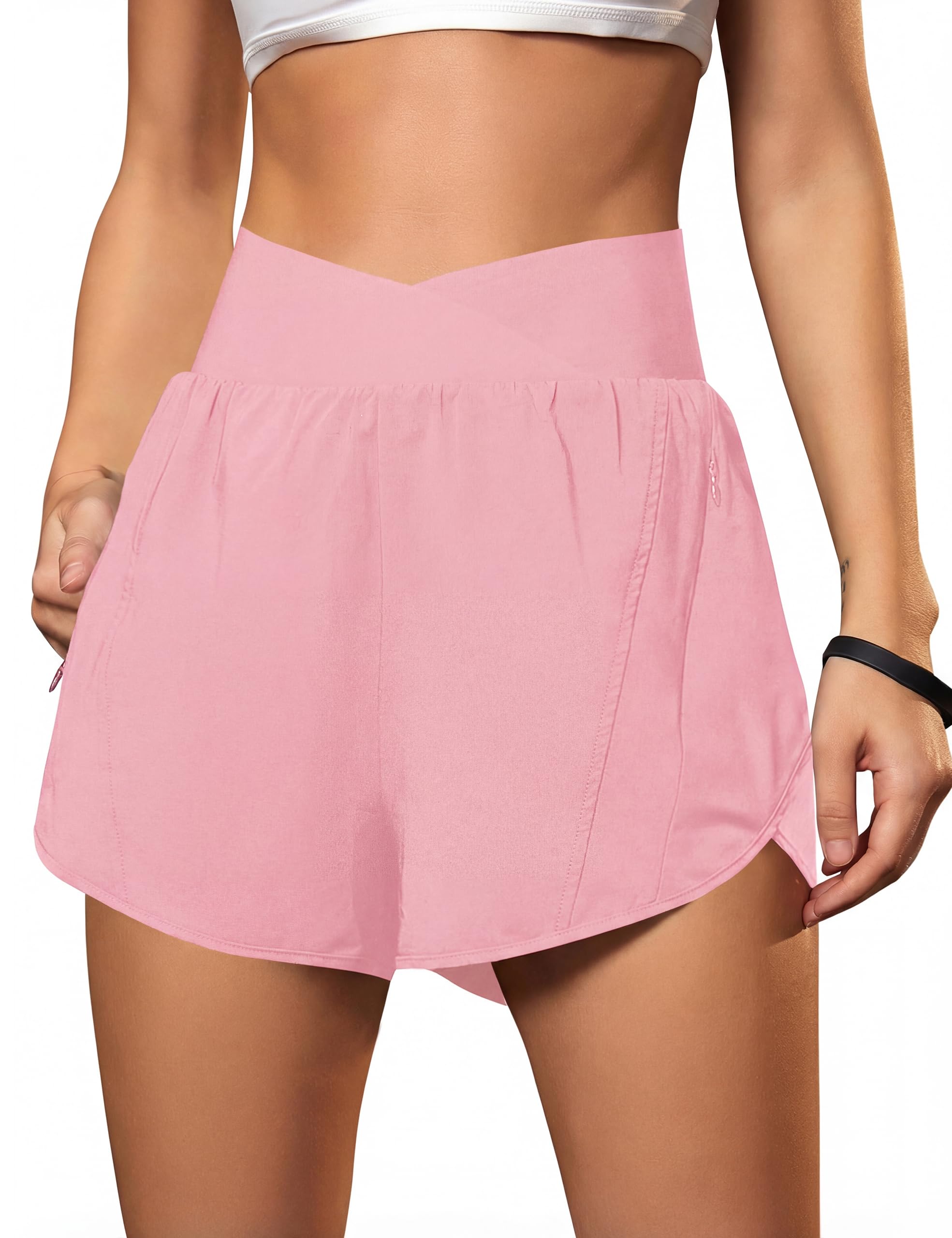 Women's Crossover Athletic Running and Training Shorts