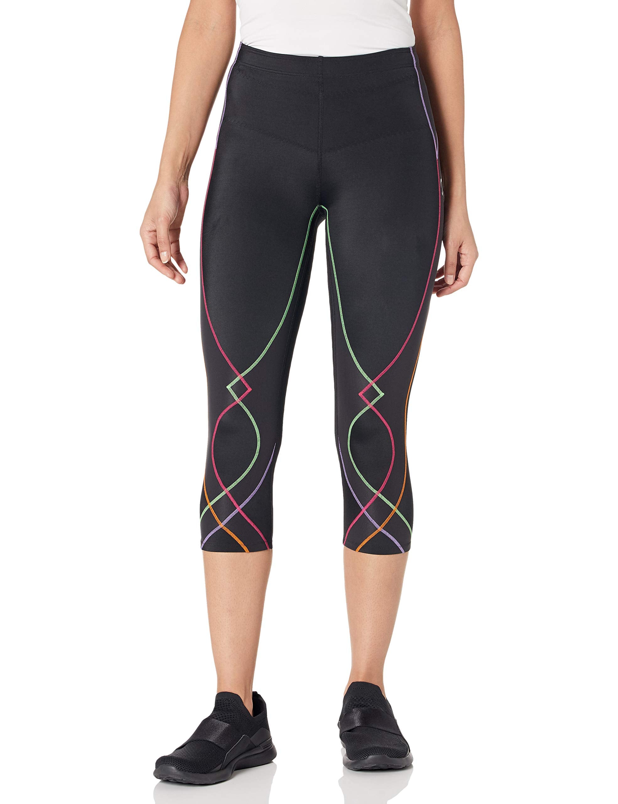 Women's Mid-Rise 3/4 Performance Compression Tights