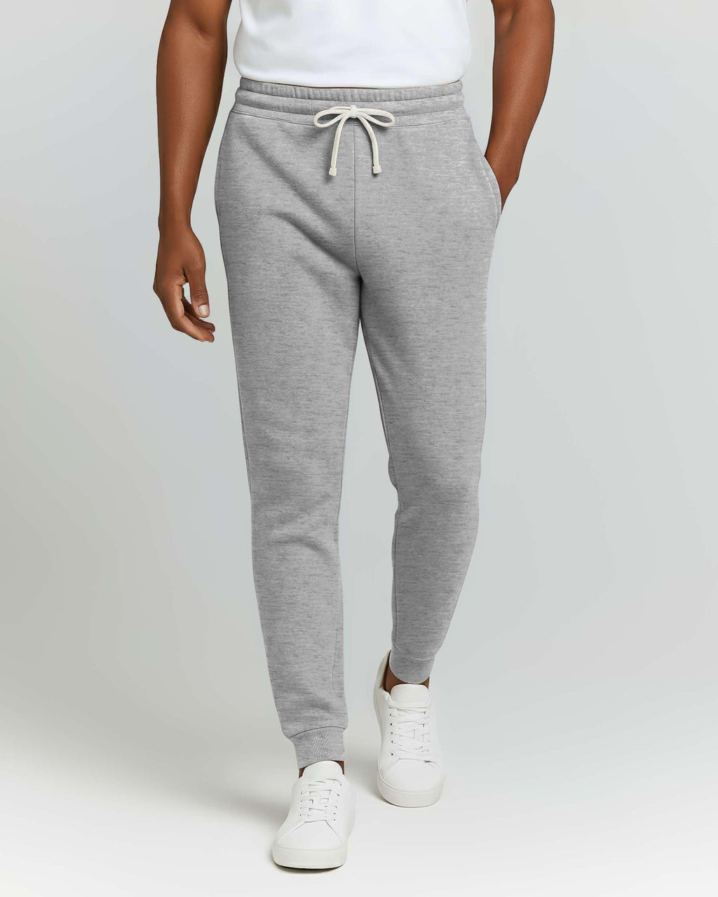 Men's Cotton Fleece Workout Jogger Sweatpants 3-Pack