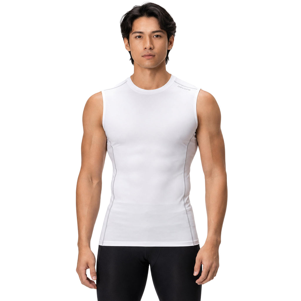 Men's Sleeveless Compression Performance Base Layer 3-Pack