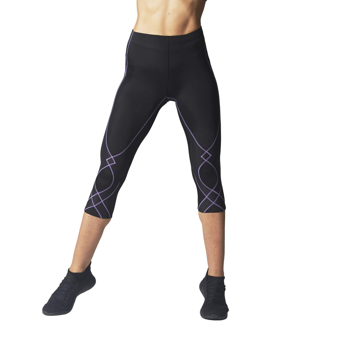 Women's Mid-Rise 3/4 Performance Compression Tights