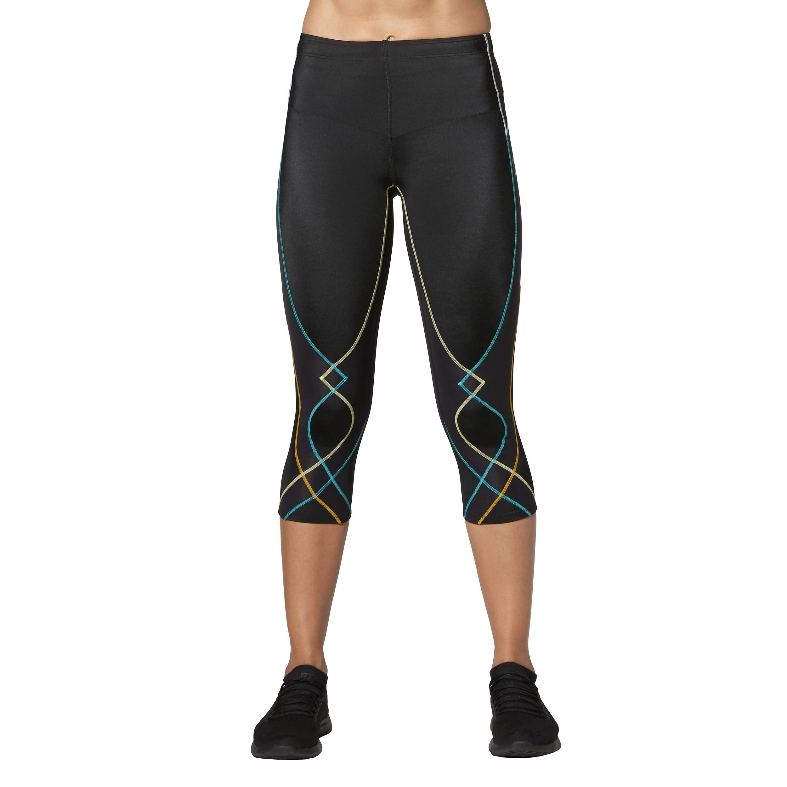 Women's Mid-Rise 3/4 Performance Compression Tights