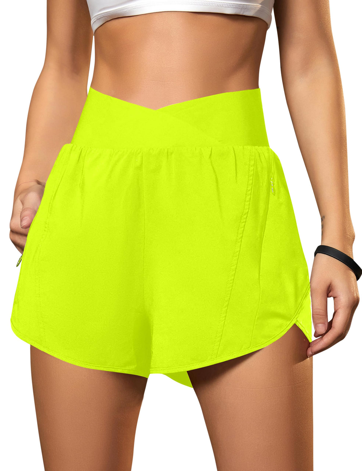 Women's Crossover Athletic Running and Training Shorts