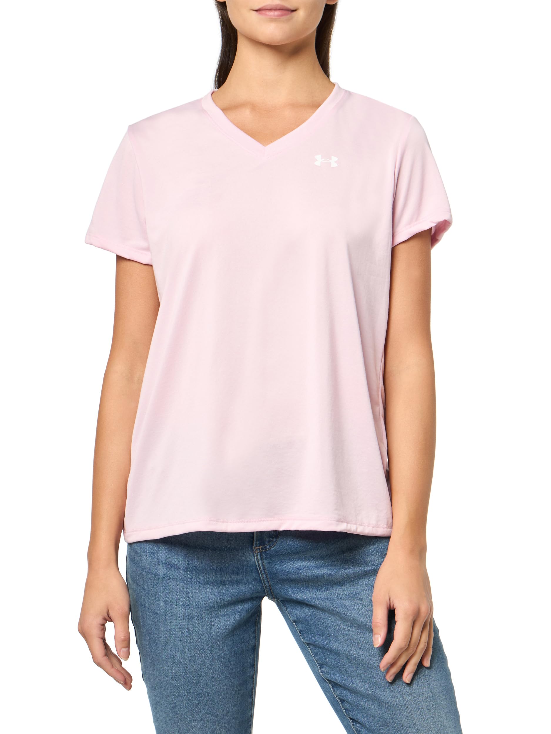 Women's V-Neck Quick-Dry Performance Training T-Shirt
