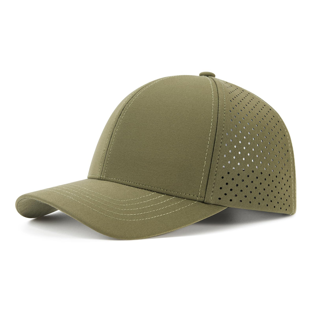 Men's Lightweight Laser Mesh Performance Snapback Cap