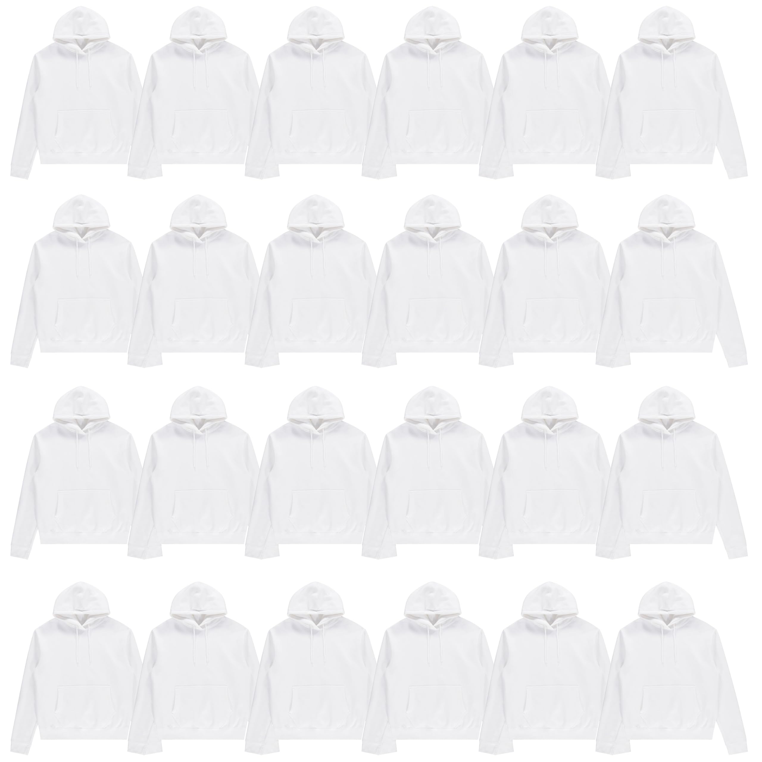 Men's Cotton-Blend Athletic Performance Pullover Hoodie