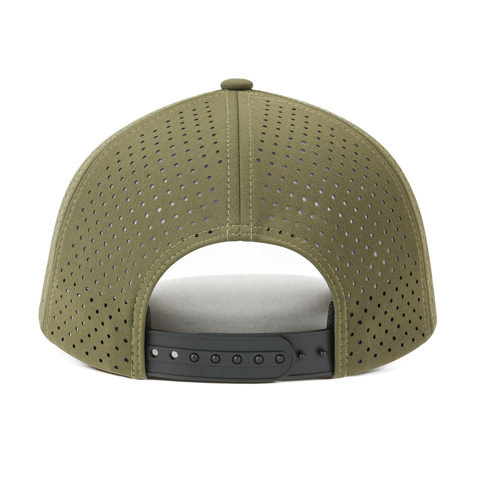 Men's Lightweight Laser Mesh Performance Snapback Cap