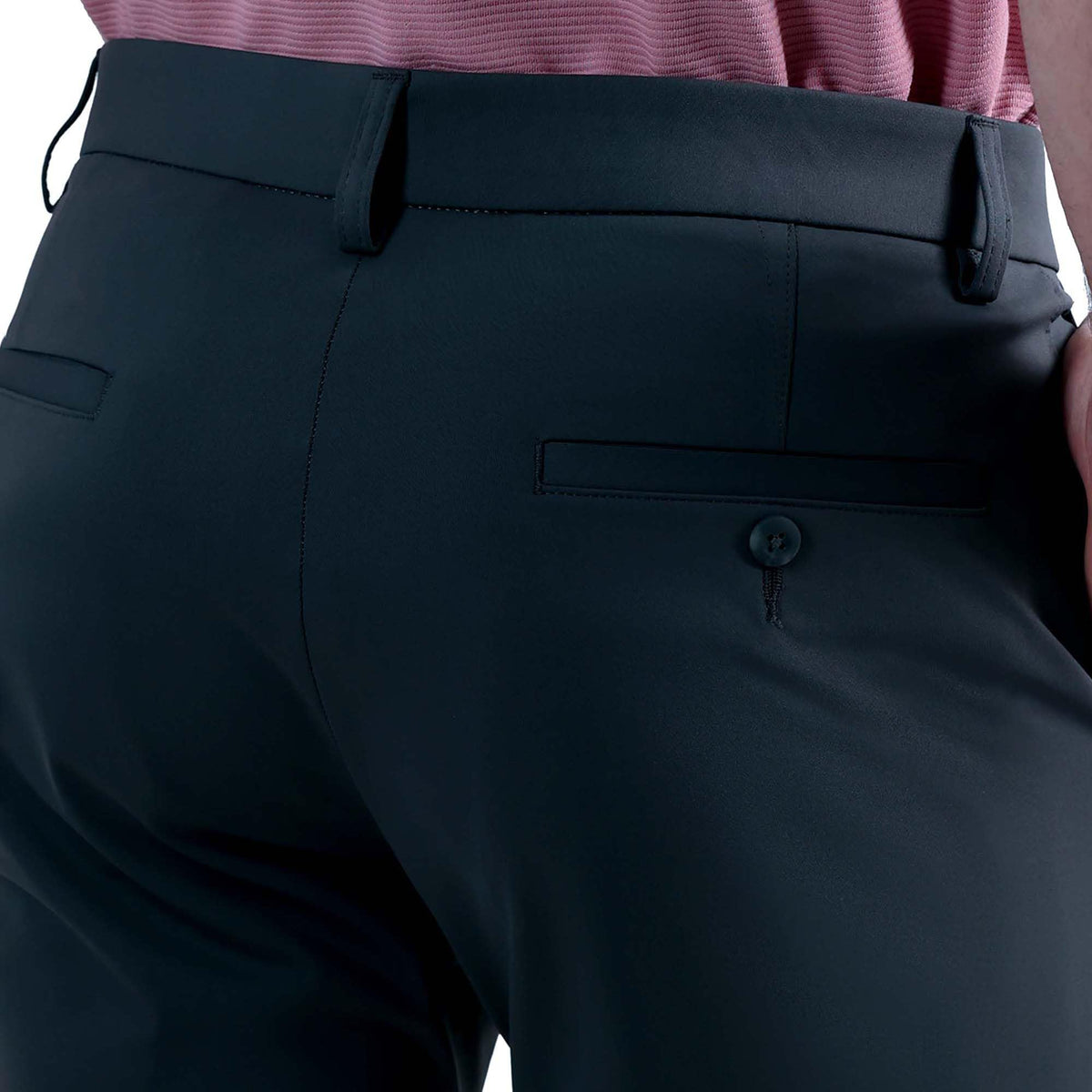 Men's Straight-Fit Stretch Performance Travel Pants
