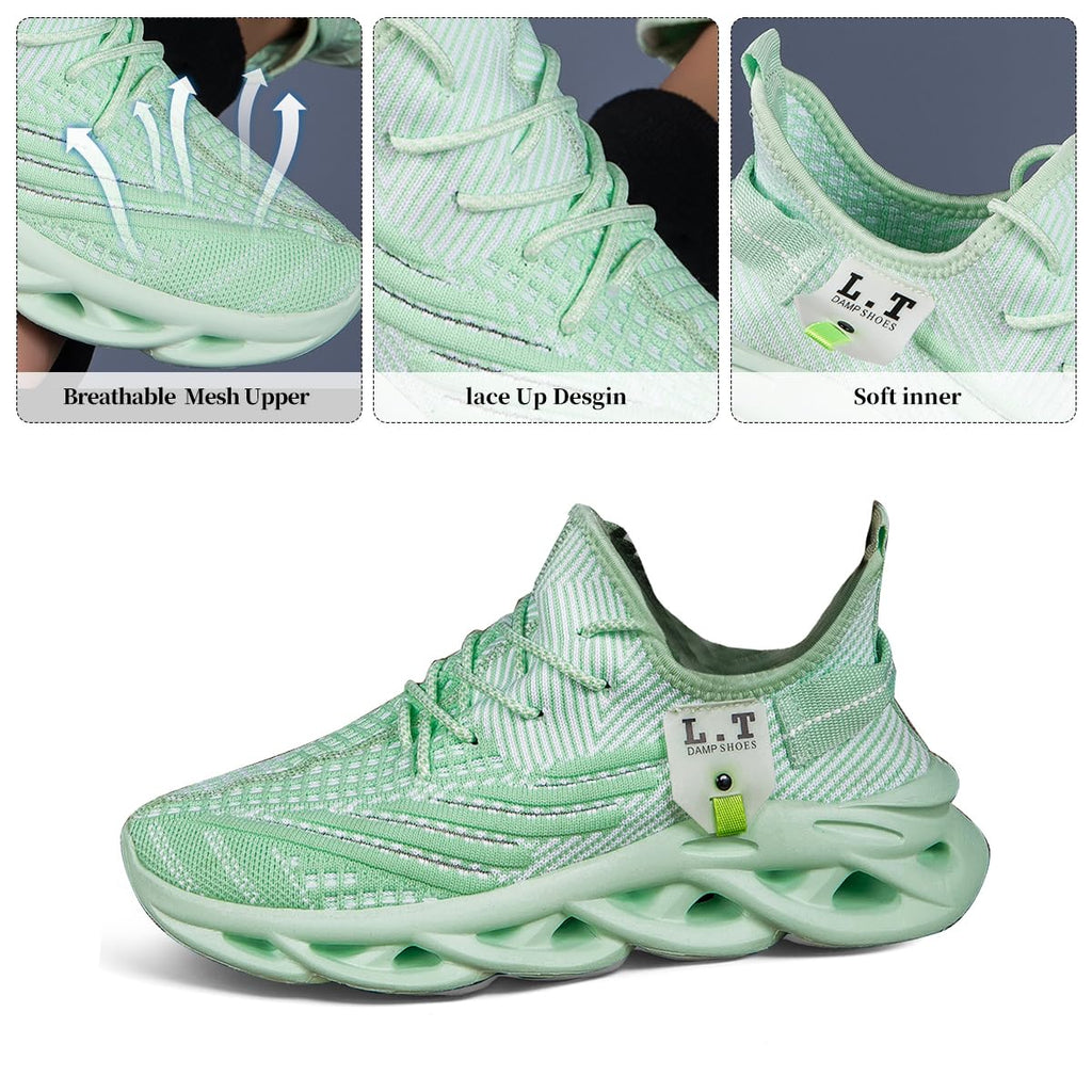 Unisex Lightweight Slip-On Athletic Running Shoes