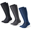 Unisex 15-20 mmHg Compression Support Socks 3-Pack
