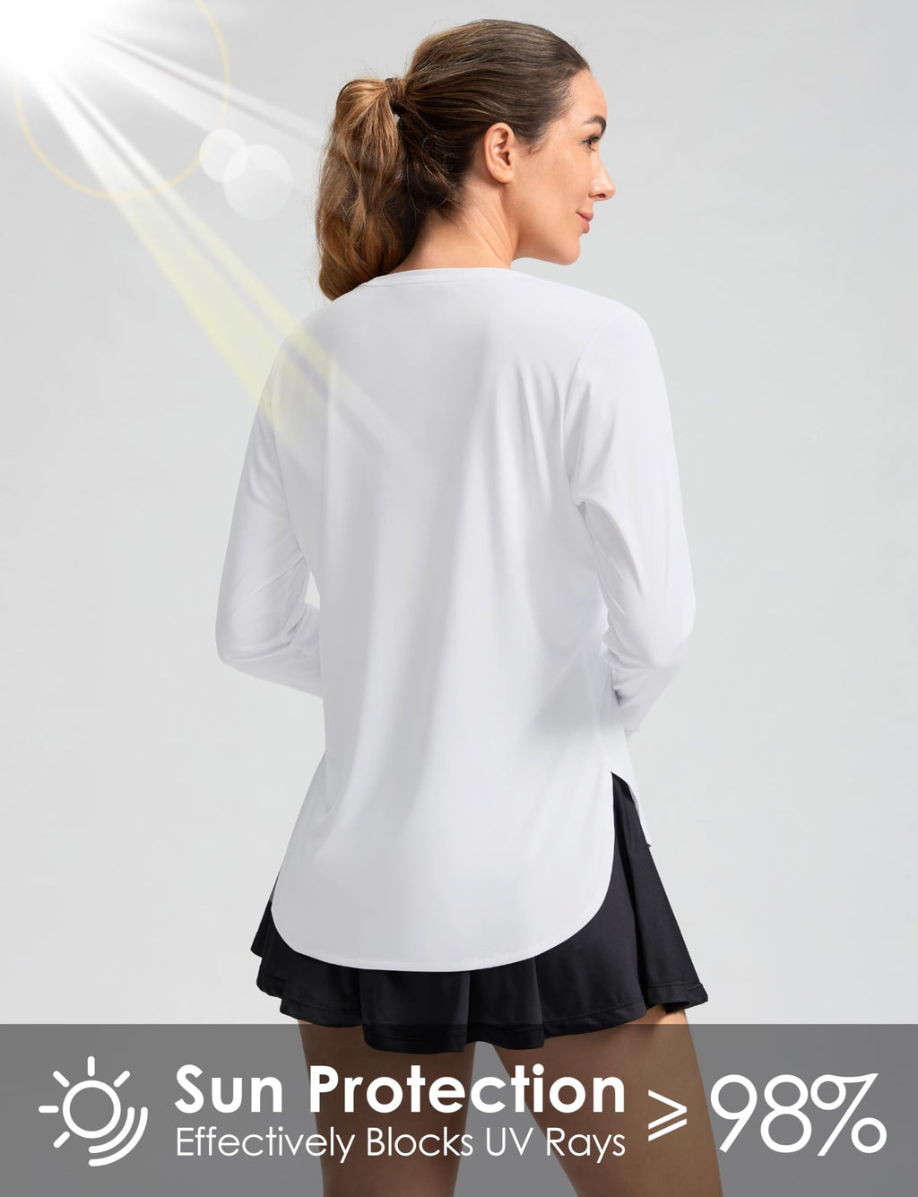 Women's UPF 50+ Long-Sleeve Performance Sun Shirt