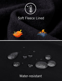 Women's Water-Resistant Fleece Running and Cycling Jacket