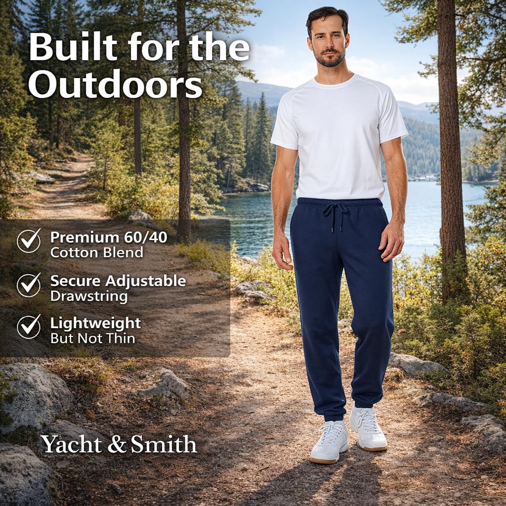 Men's Comfortable Athletic Jogger Sweatpants 36-Pack