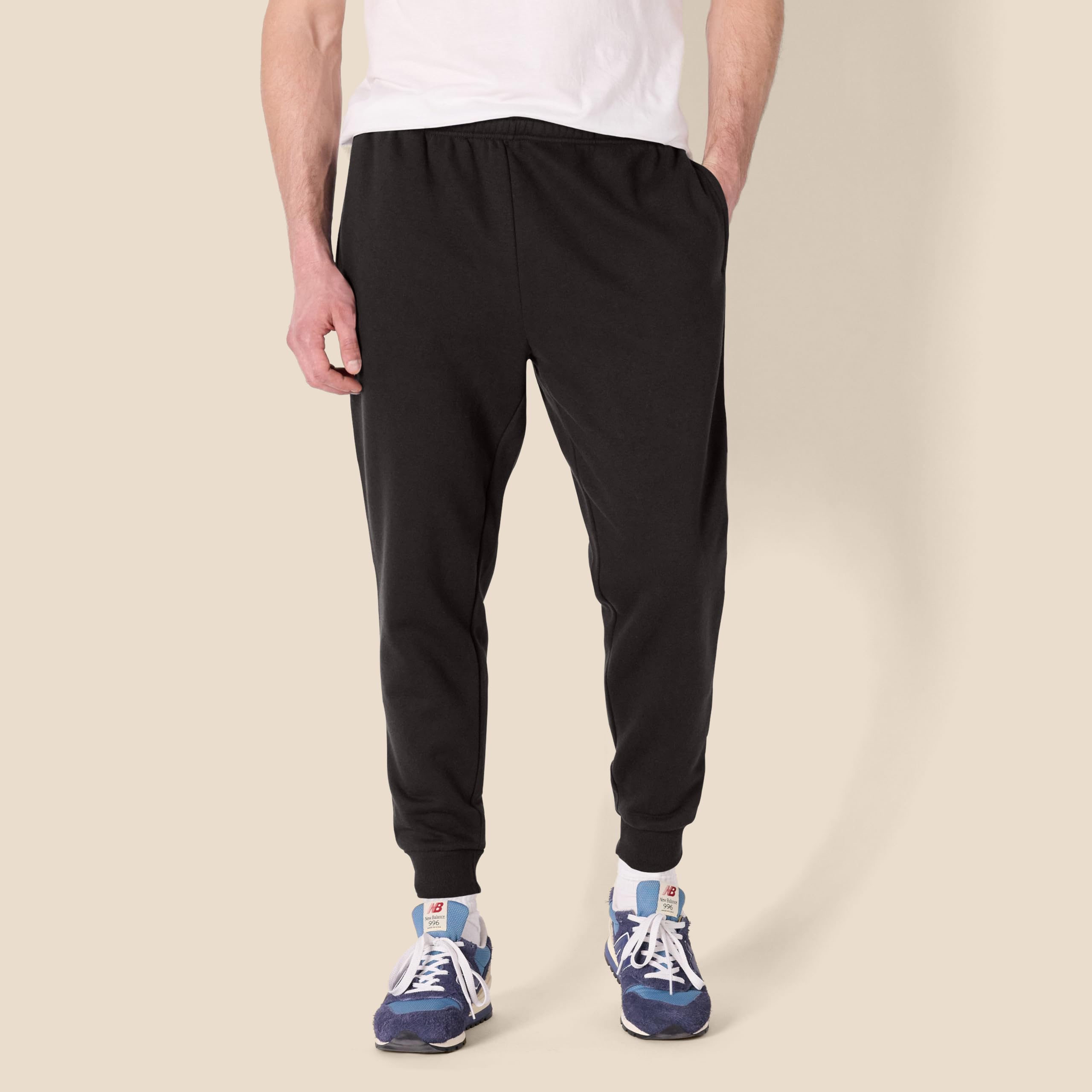 Men's Relaxed-Fit Fleece Performance Jogger Sweatpants