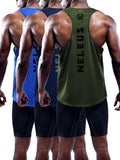 Men's Quick-Dry Y-Back Performance Training Tanks 3-Pack