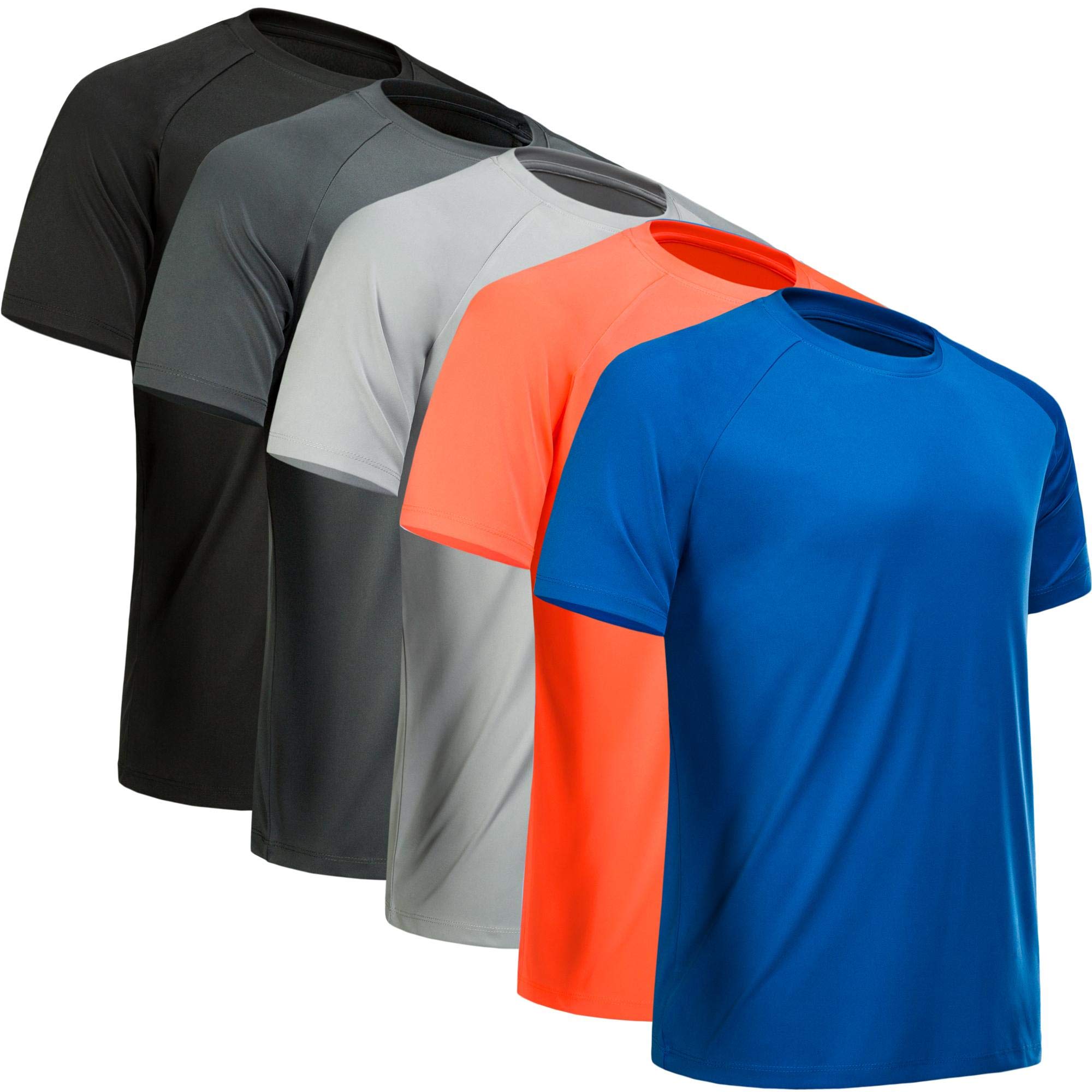 Men's Quick-Dry Short-Sleeve Performance Training T-Shirt