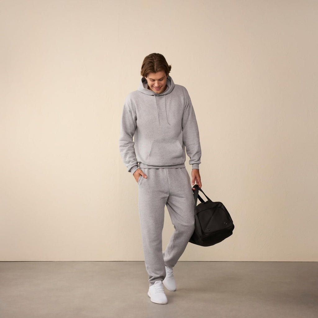 Unisex Midweight Fleece Performance Pullover Hoodie