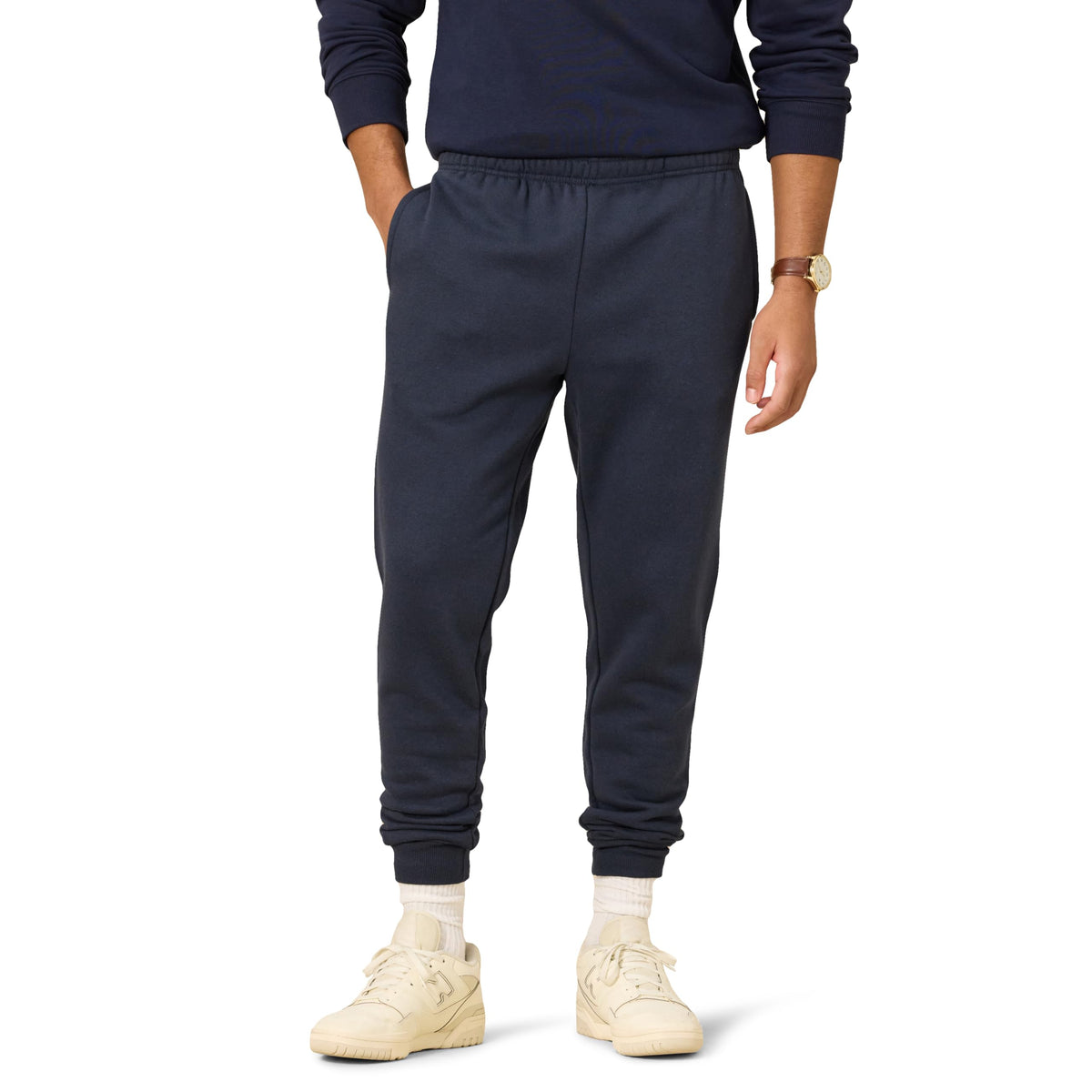 Men's Relaxed-Fit Fleece Performance Jogger Sweatpants