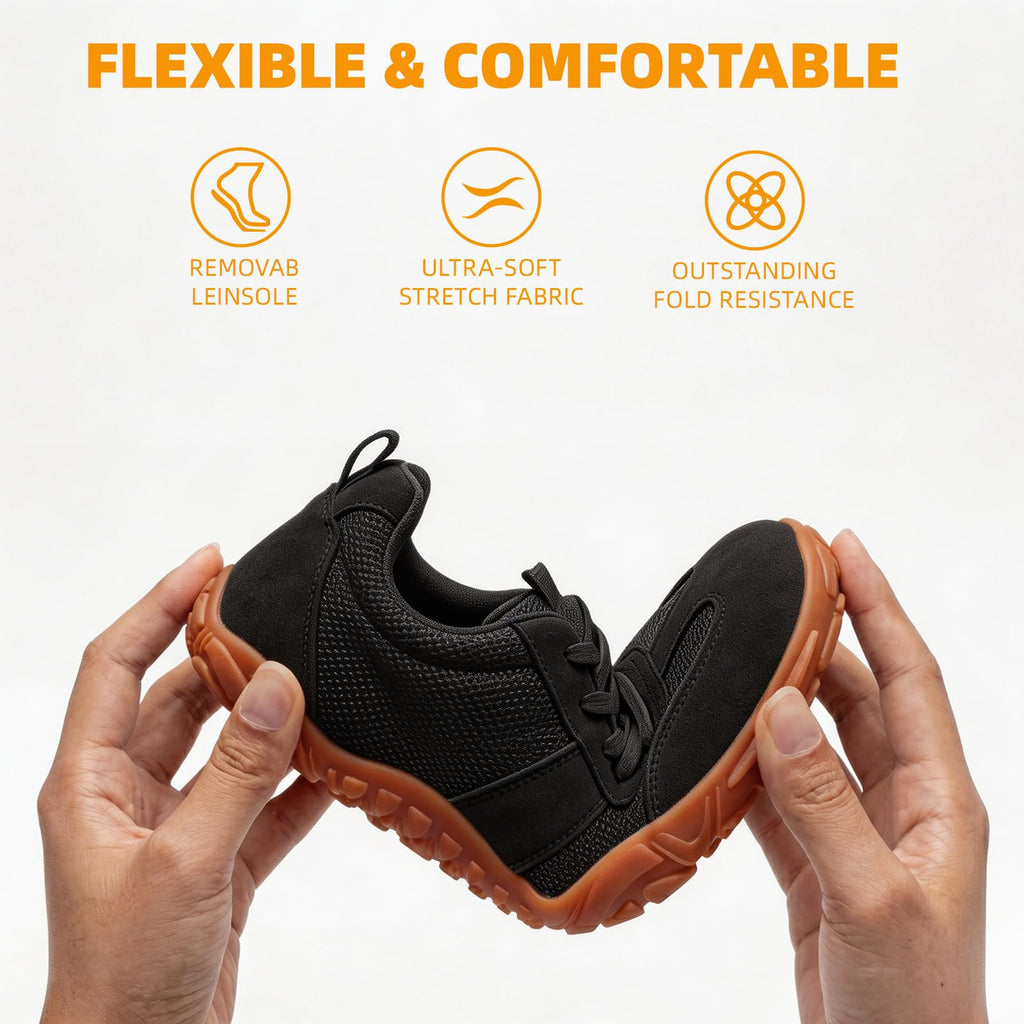 Women's Wide Toe Box Zero-Drop Outdoor Training Shoes