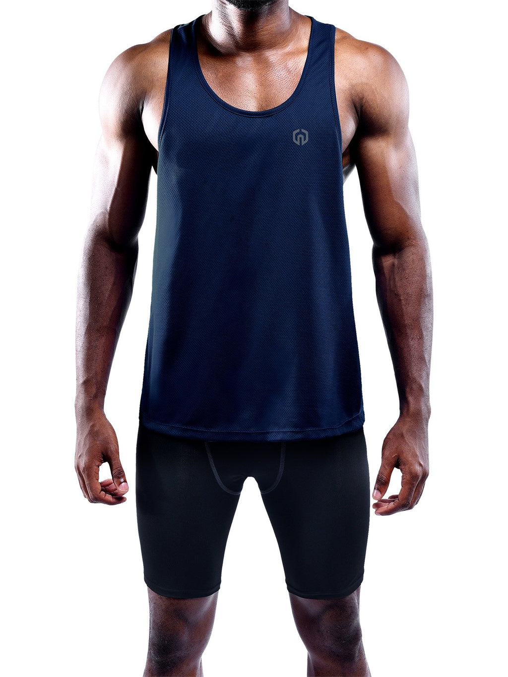 Men's Quick-Dry Y-Back Performance Training Tanks 3-Pack