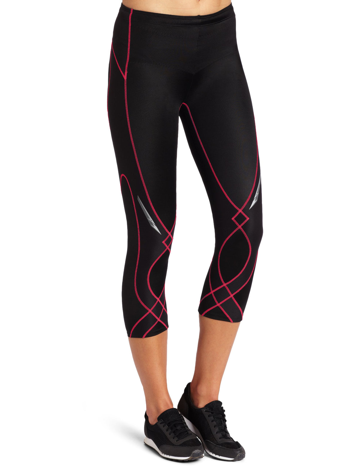 Women's Mid-Rise 3/4 Performance Compression Tights