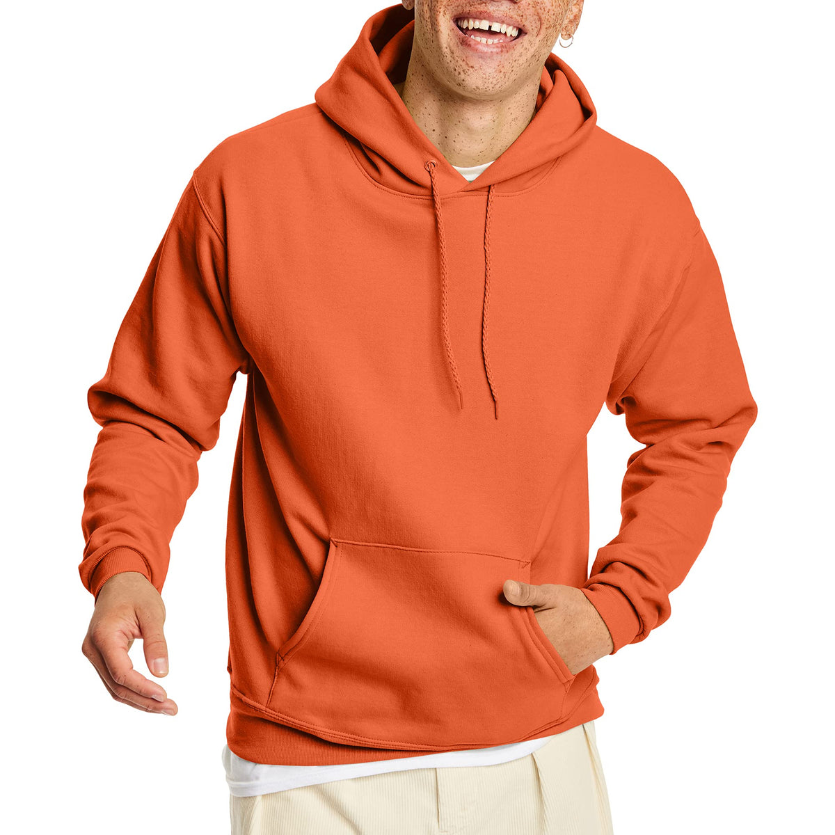 Unisex Midweight Fleece Performance Pullover Hoodie