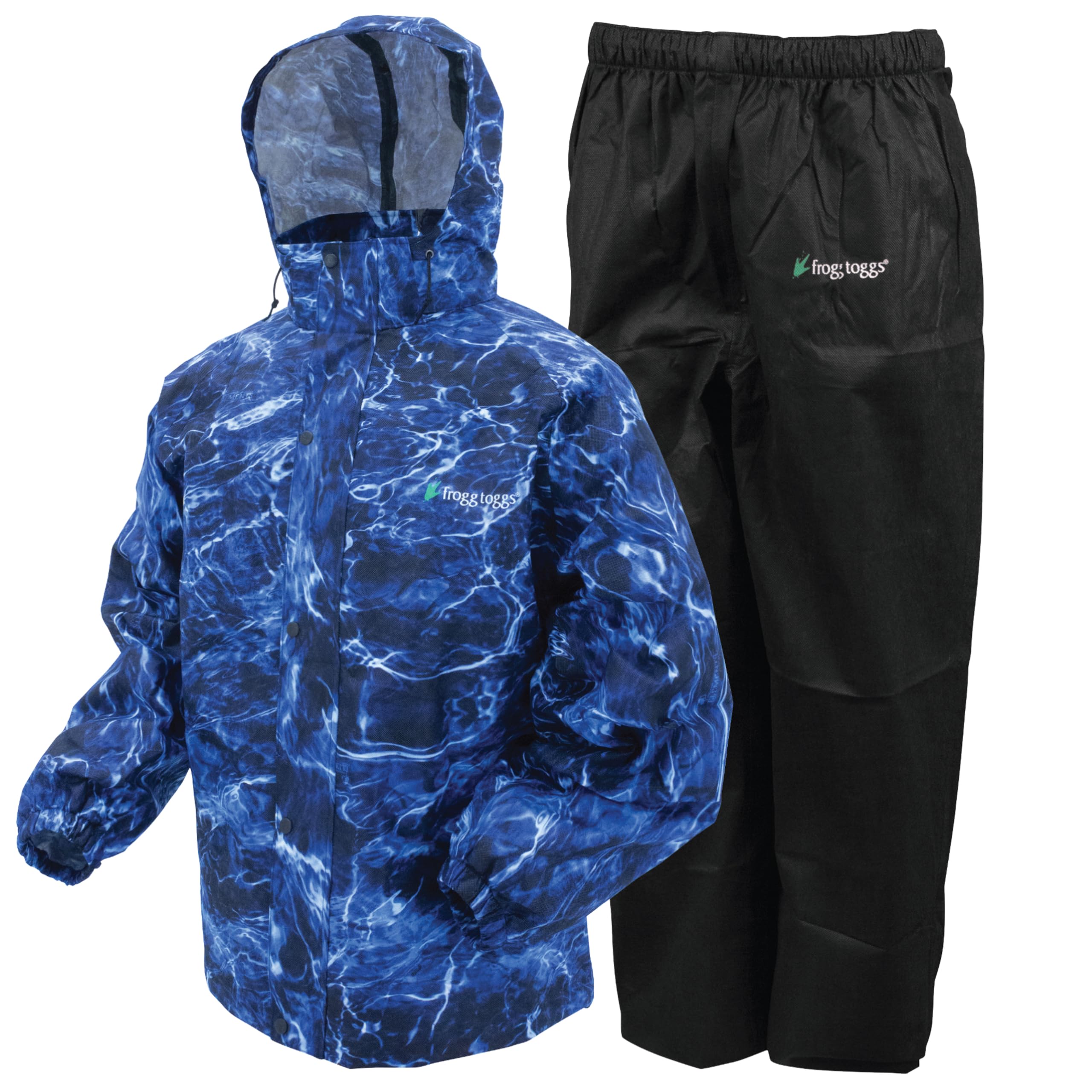 Men's 3-Layer Waterproof Breathable Performance Rain Suit