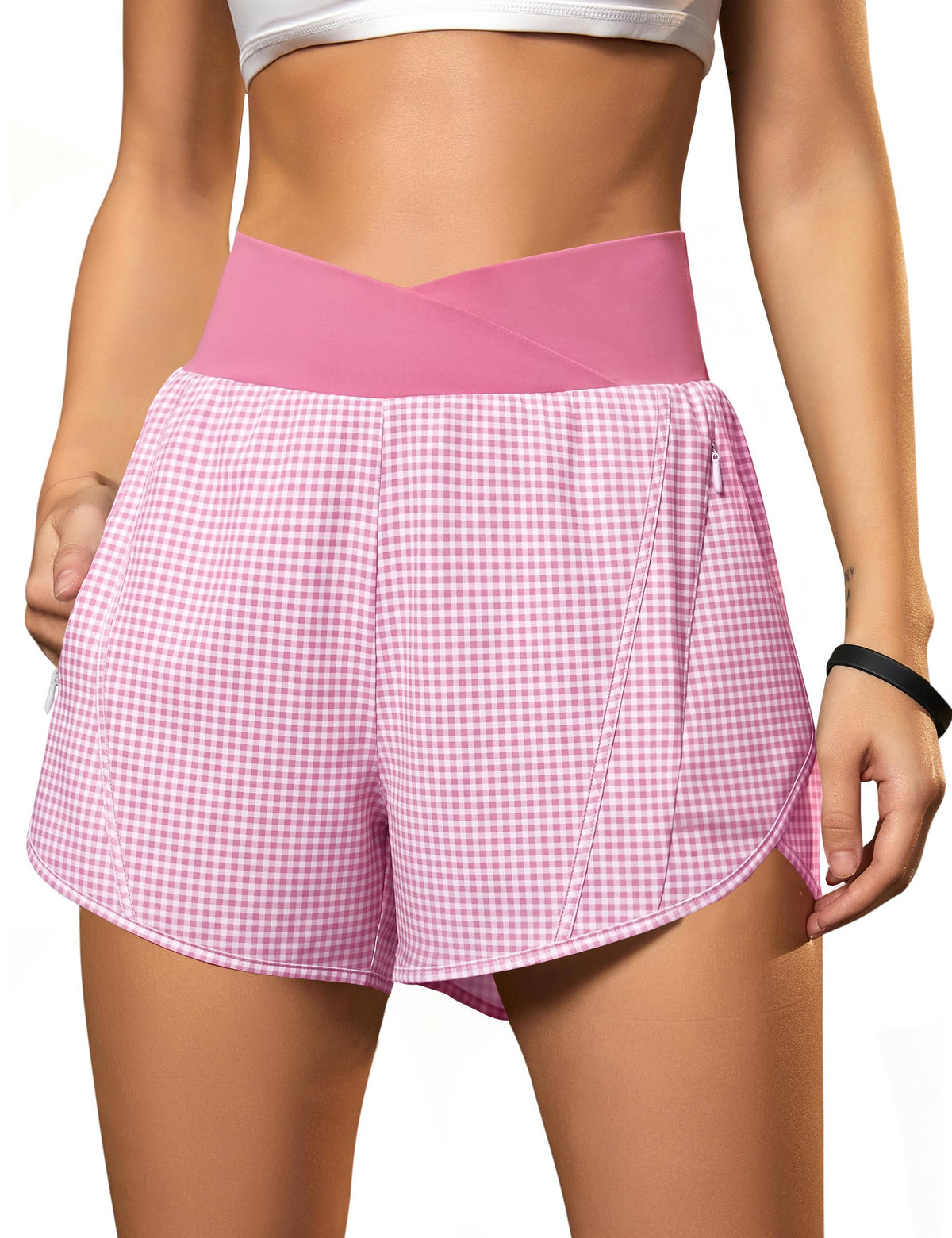 Women's Crossover Athletic Running and Training Shorts