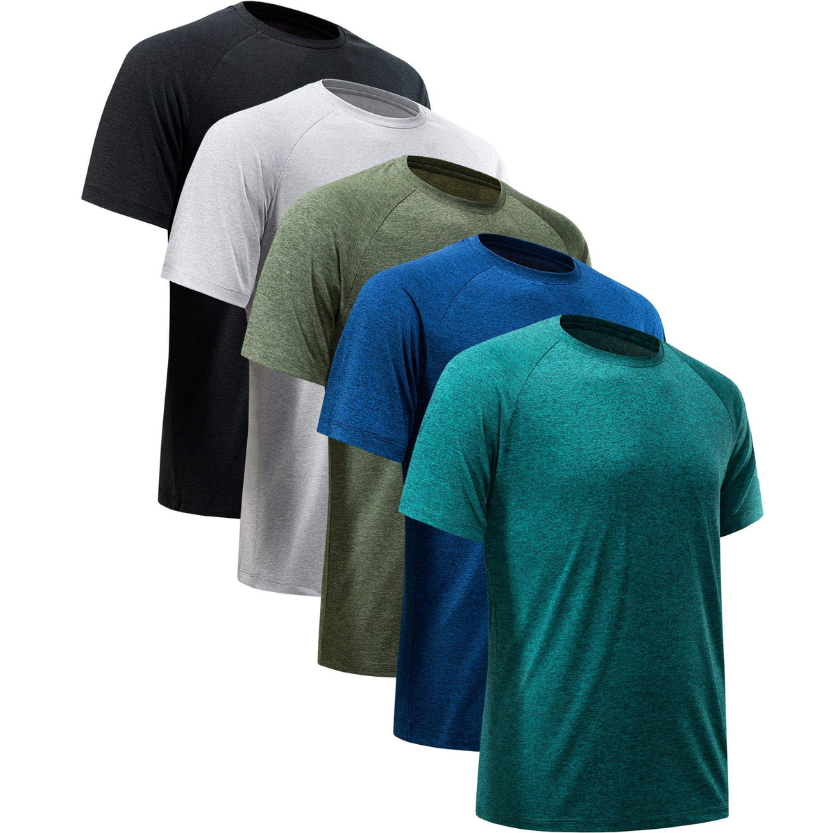Men's Quick-Dry Short-Sleeve Performance Training T-Shirt