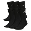 Unisex Cushioned Athletic Crew Socks 6-Pack