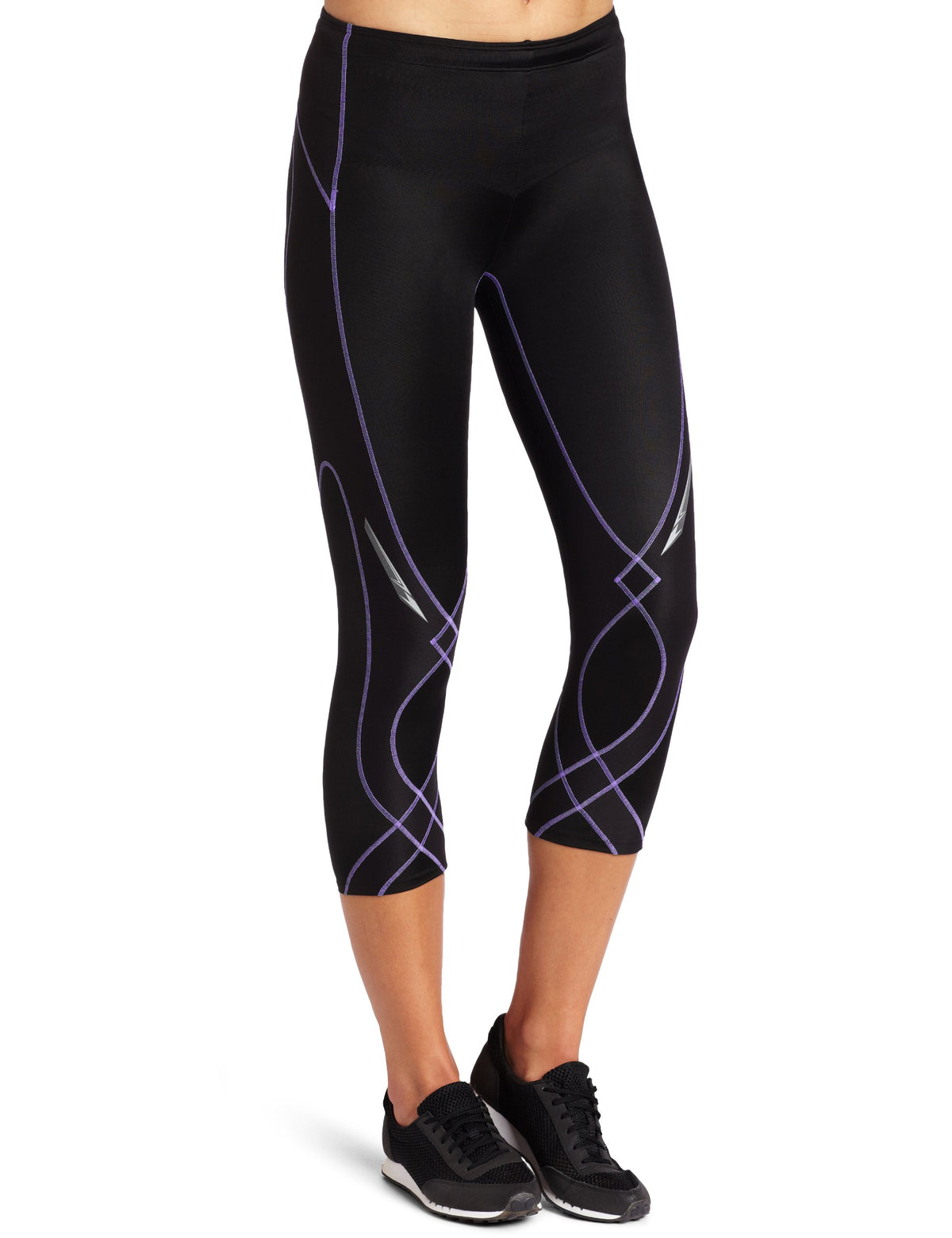 Women's Mid-Rise 3/4 Performance Compression Tights