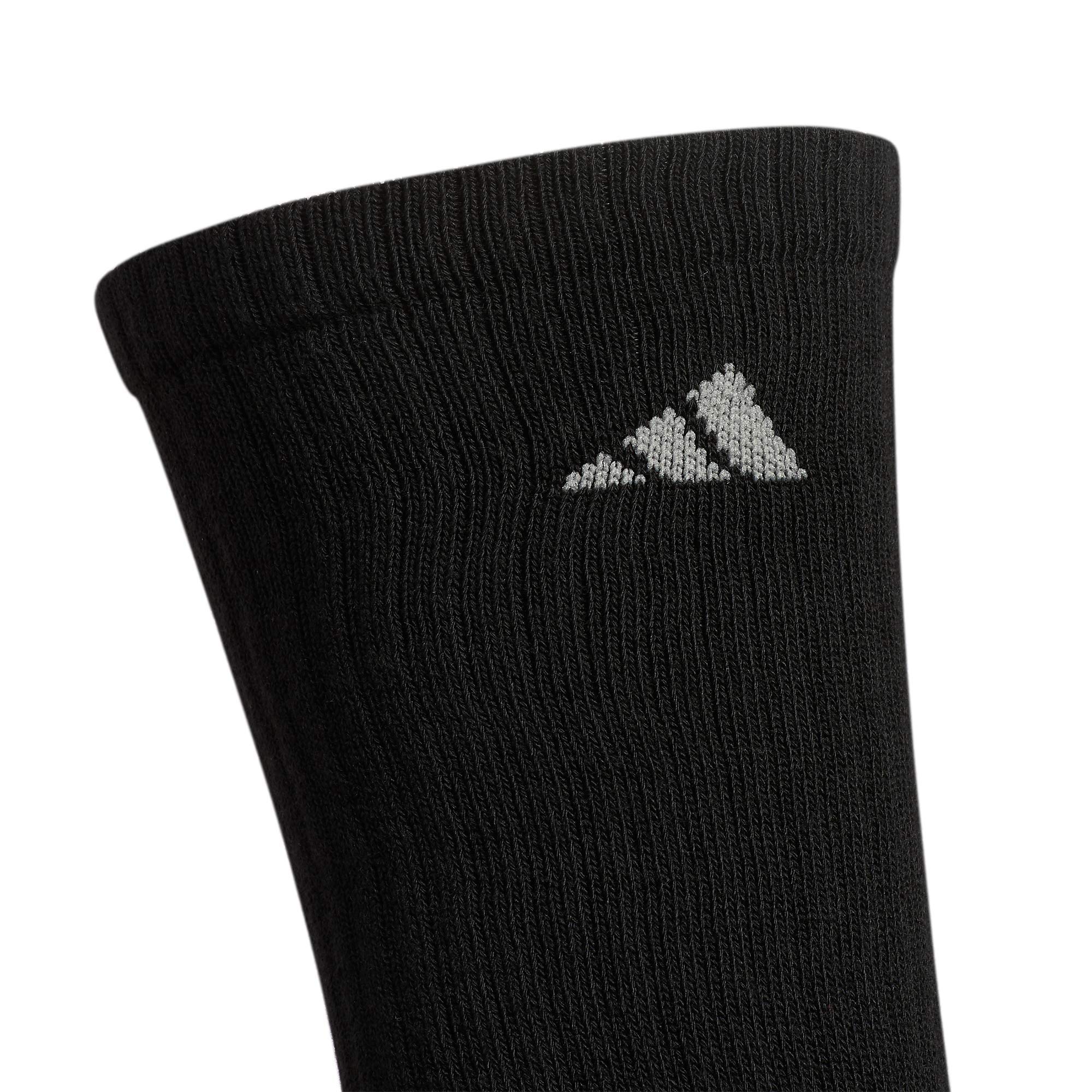 Unisex Cushioned Athletic Crew Socks 6-Pack