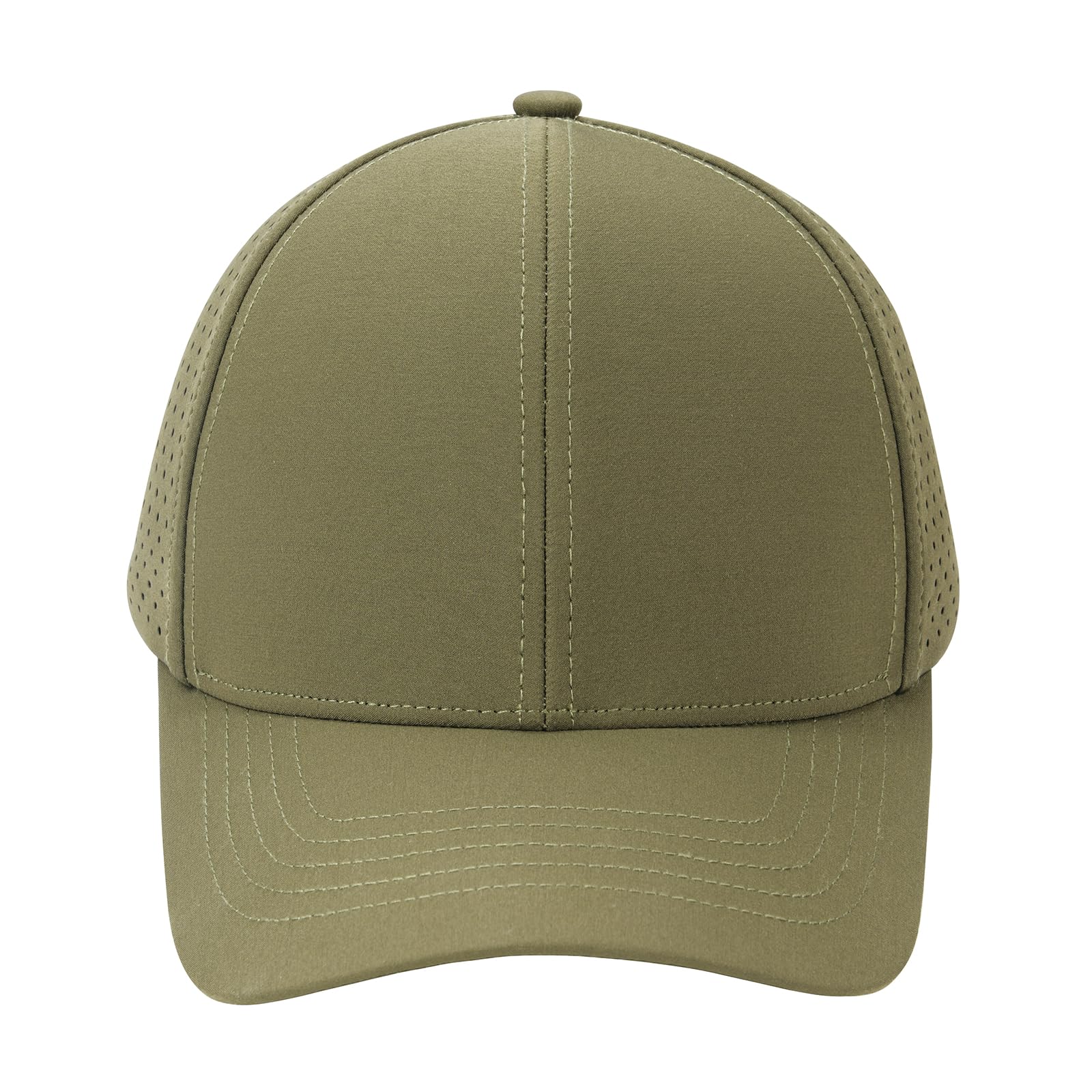 Men's Lightweight Laser Mesh Performance Snapback Cap