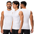Men's Sleeveless Compression Performance Base Layer 3-Pack