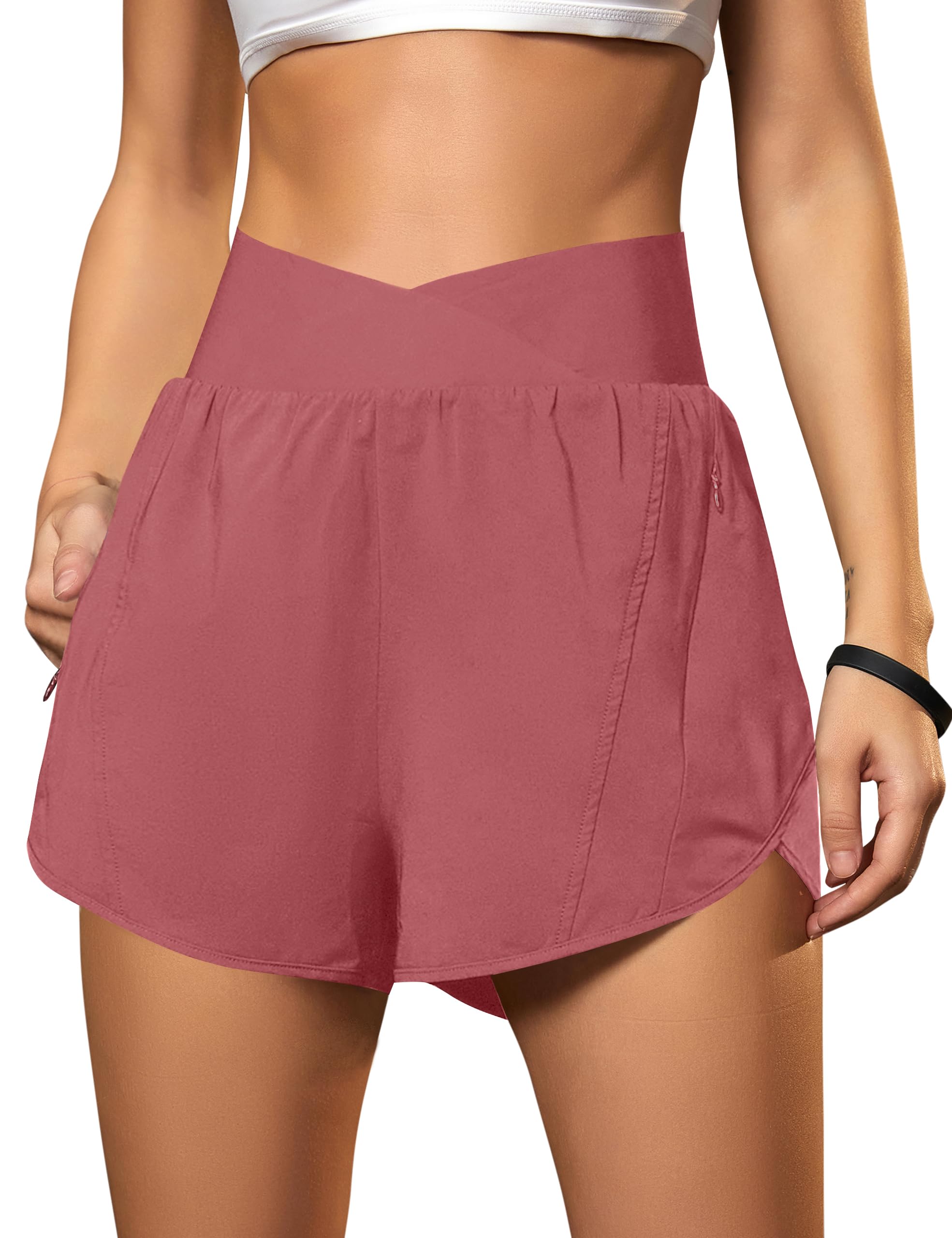 Women's Crossover Athletic Running and Training Shorts