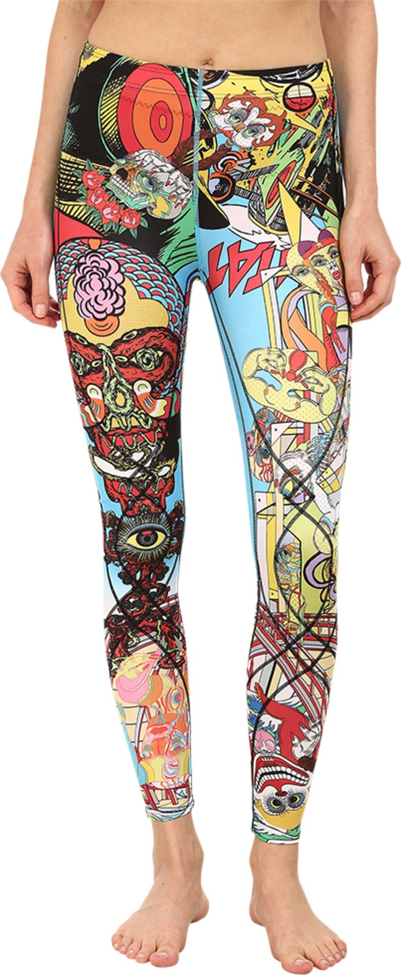 Women's Mid-Rise 3/4 Performance Compression Tights