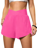 Women's Crossover Athletic Running and Training Shorts