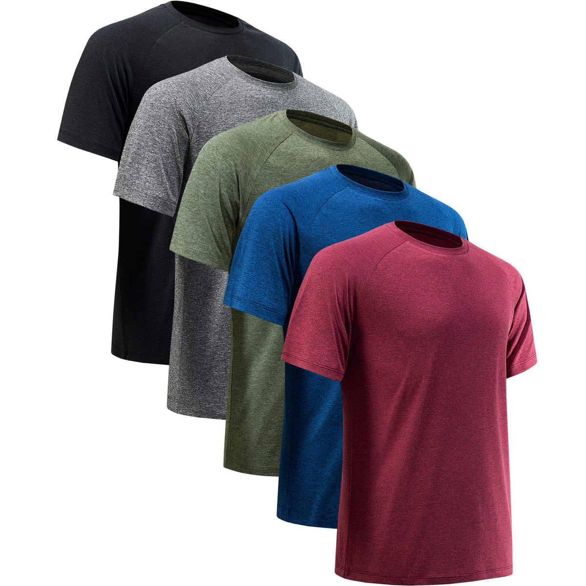 Men's Quick-Dry Short-Sleeve Performance Training T-Shirt