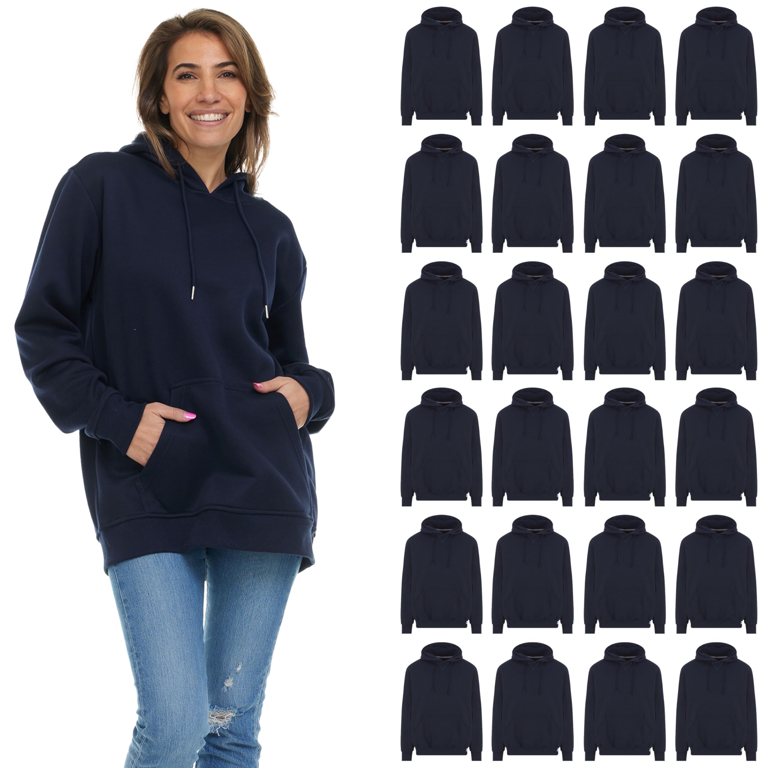 Women's Oversized Cotton-Blend Performance Hoodie