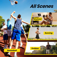 Men's Quick-Dry Athletic Training Shorts with Pockets