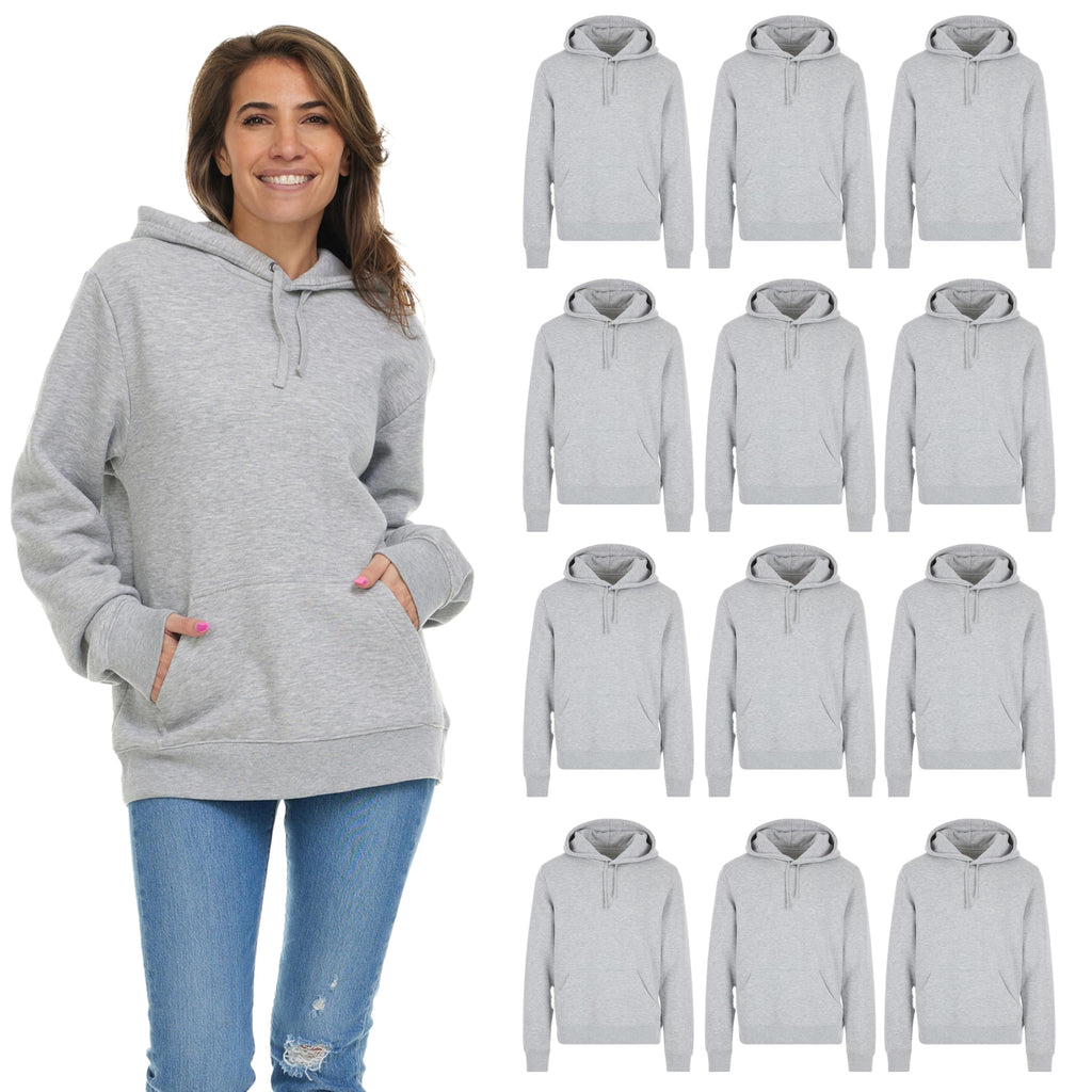 Women's Oversized Cotton-Blend Performance Hoodie