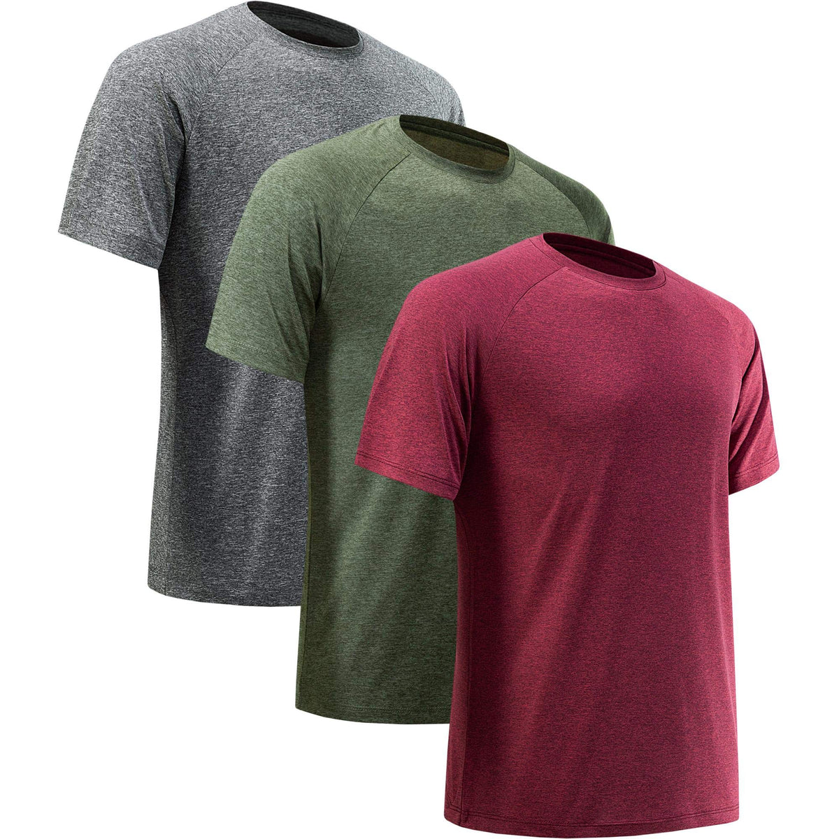 Men's Quick-Dry Short-Sleeve Performance Training T-Shirt